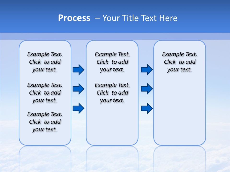 Fly Sky Spirit PowerPoint Template