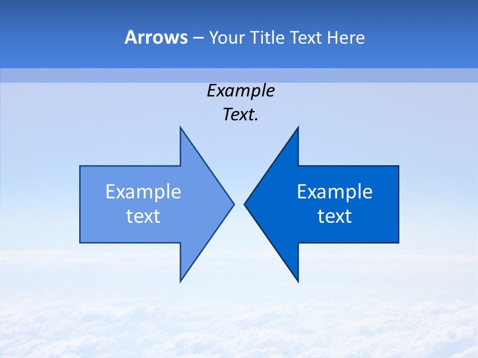 Fly Sky Spirit PowerPoint Template