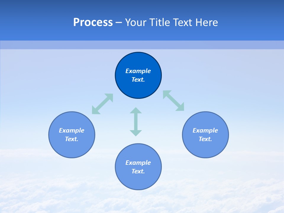 Fly Sky Spirit PowerPoint Template