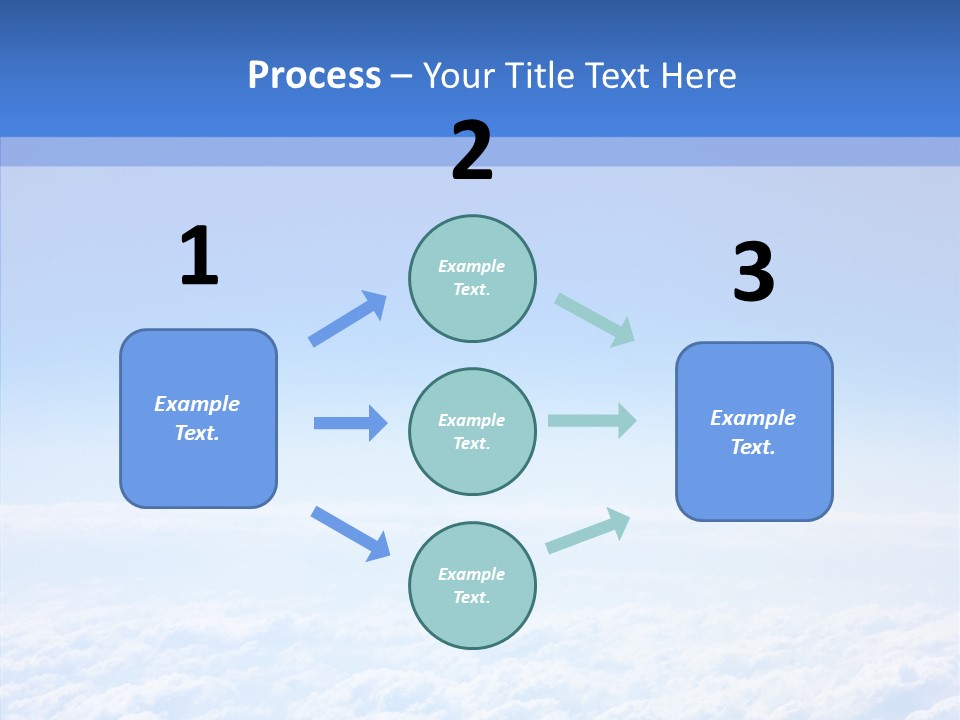 Fly Sky Spirit PowerPoint Template