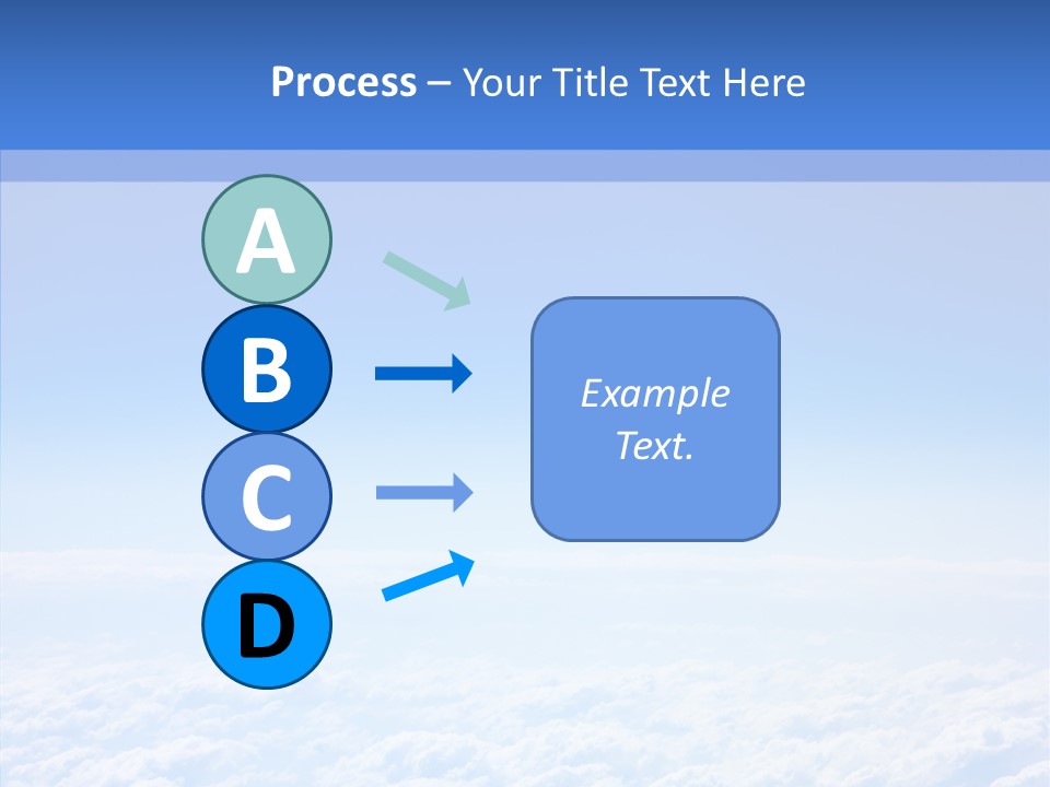 Fly Sky Spirit PowerPoint Template