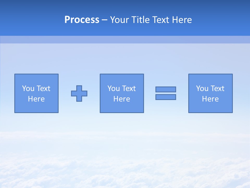 Fly Sky Spirit PowerPoint Template
