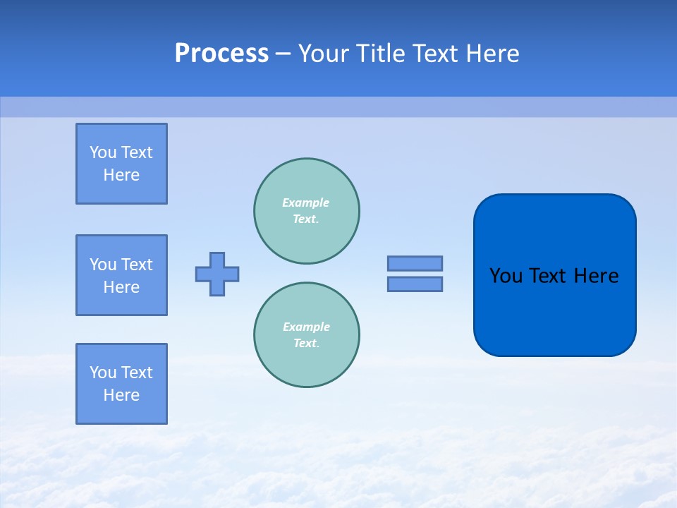 Fly Sky Spirit PowerPoint Template