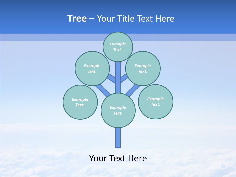 Fly Sky Spirit PowerPoint Template