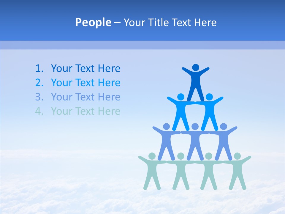 Fly Sky Spirit PowerPoint Template