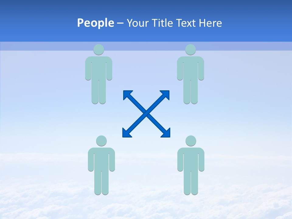 Fly Sky Spirit PowerPoint Template