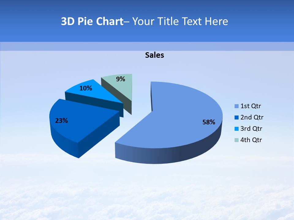 Fly Sky Spirit PowerPoint Template