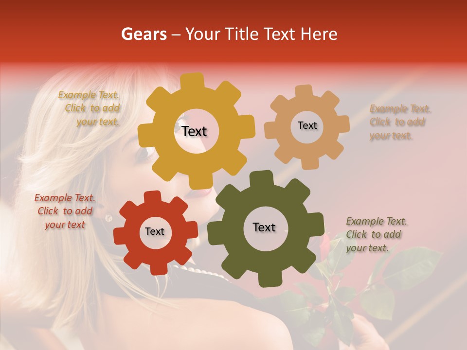 Celebrity Style Attractive PowerPoint Template