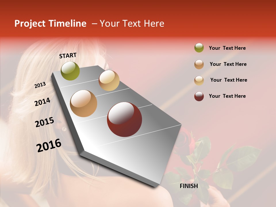 Celebrity Style Attractive PowerPoint Template