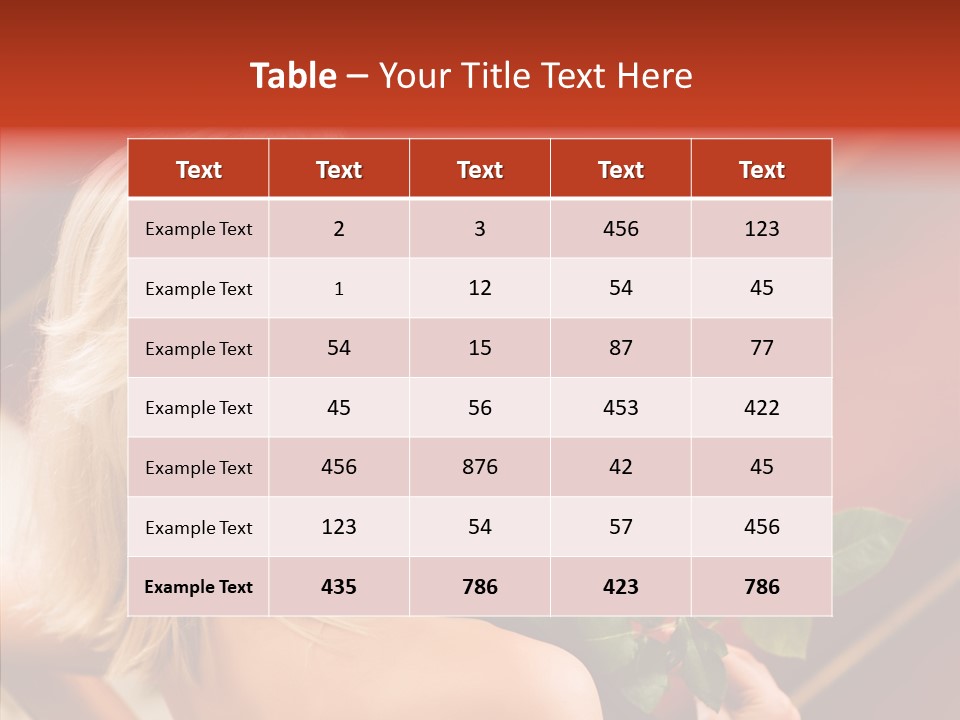 Celebrity Style Attractive PowerPoint Template