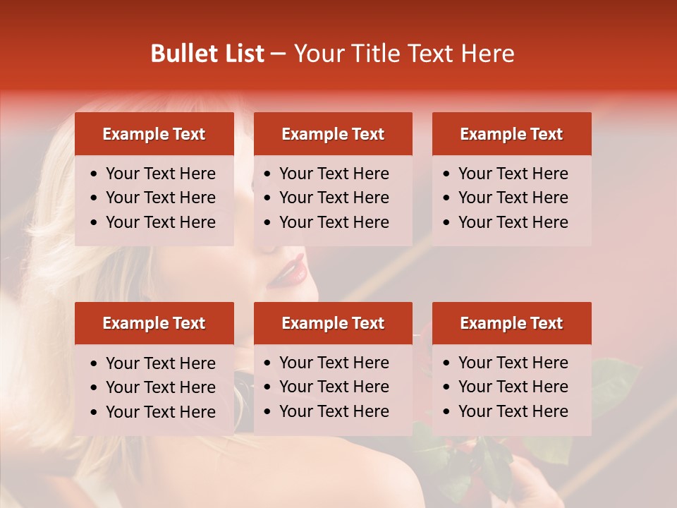 Celebrity Style Attractive PowerPoint Template