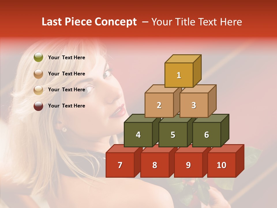 Celebrity Style Attractive PowerPoint Template