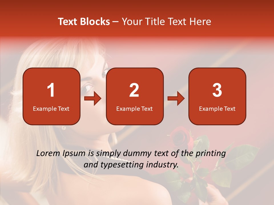 Celebrity Style Attractive PowerPoint Template