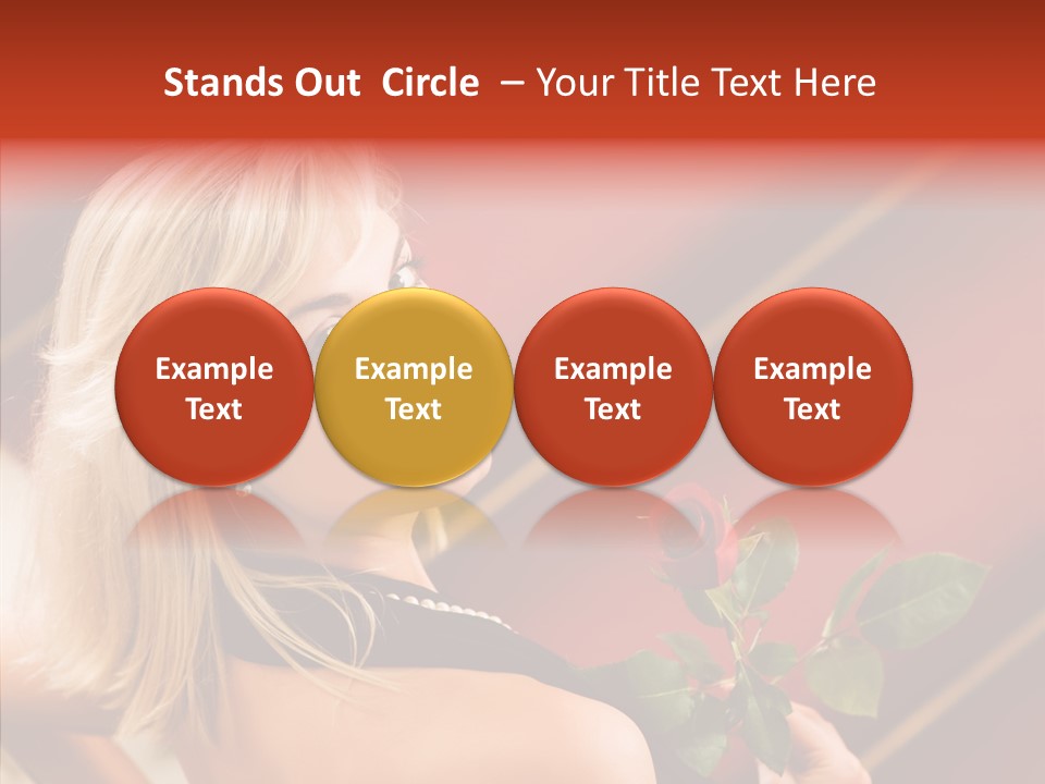 Celebrity Style Attractive PowerPoint Template