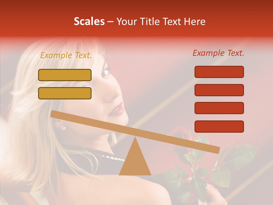 Celebrity Style Attractive PowerPoint Template