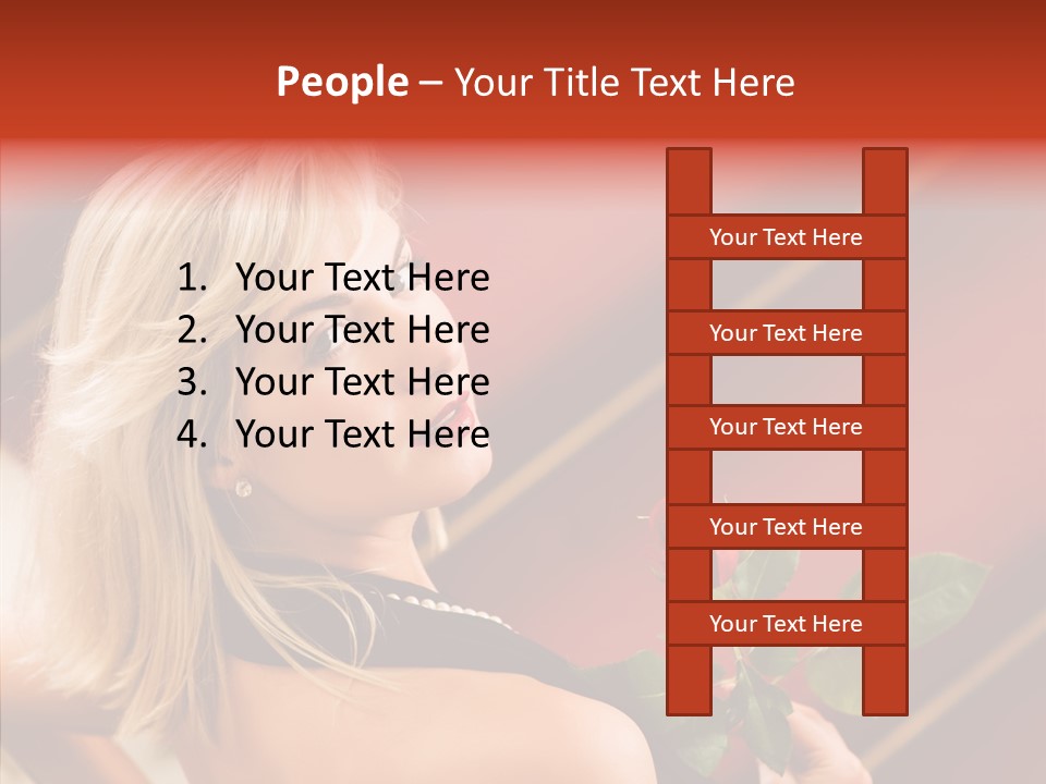 Celebrity Style Attractive PowerPoint Template