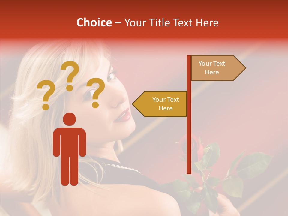 Celebrity Style Attractive PowerPoint Template