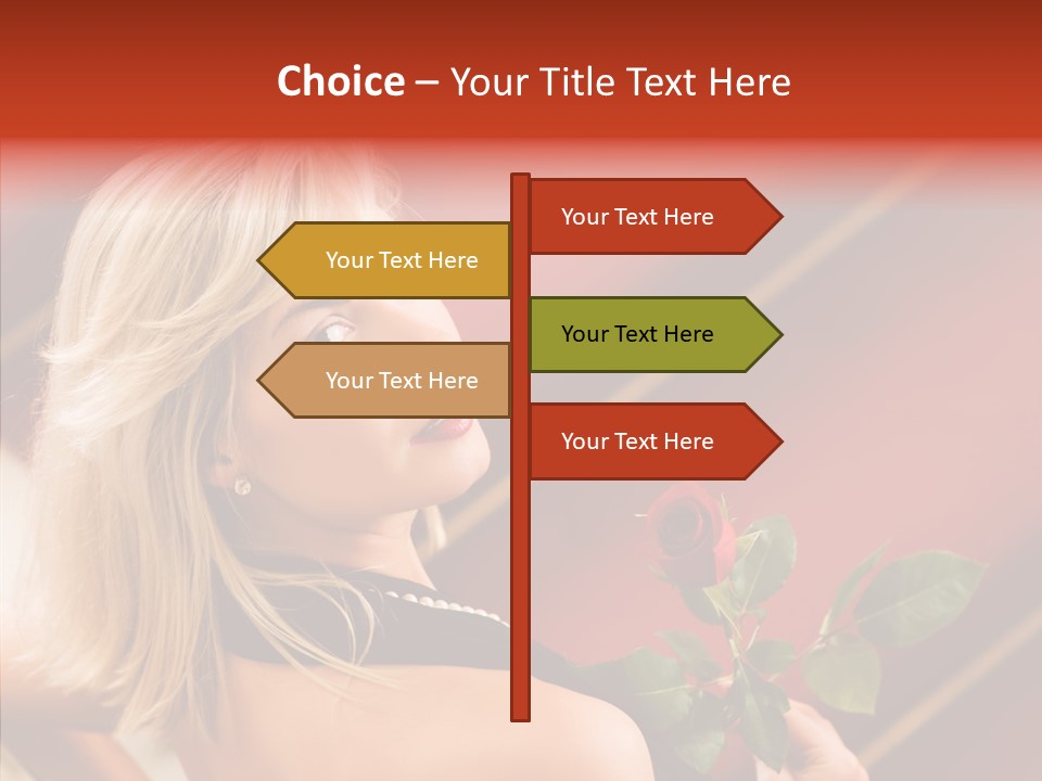 Celebrity Style Attractive PowerPoint Template