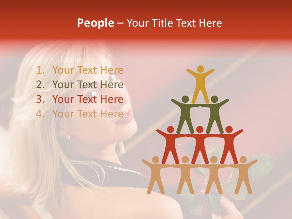 Celebrity Style Attractive PowerPoint Template