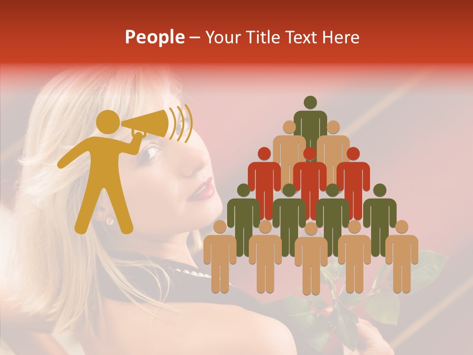 Celebrity Style Attractive PowerPoint Template