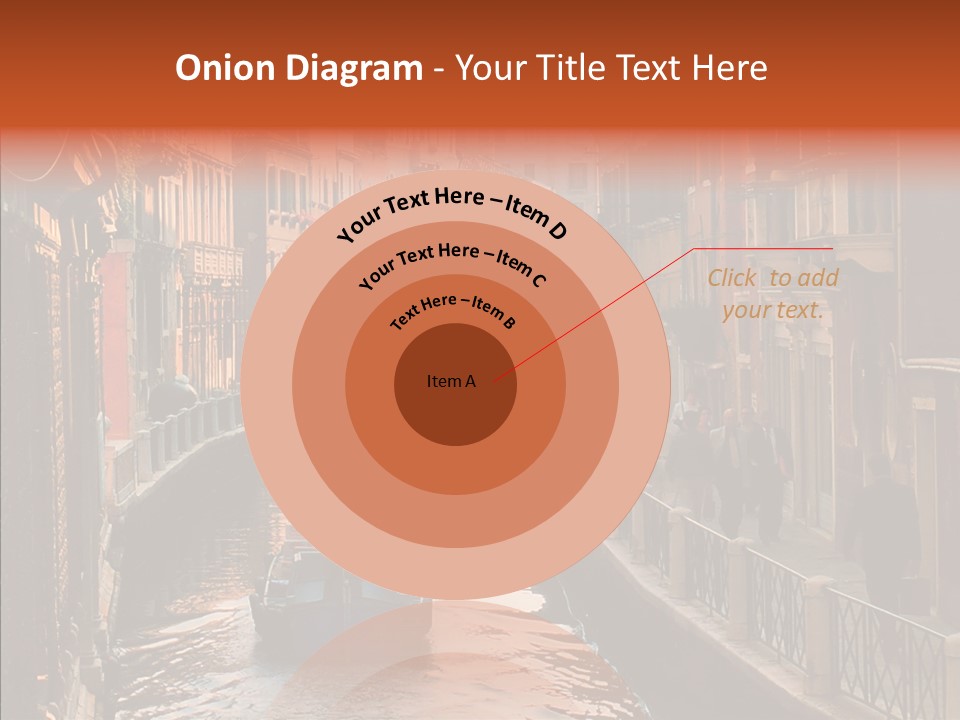 Water Cannel Colorful PowerPoint Template