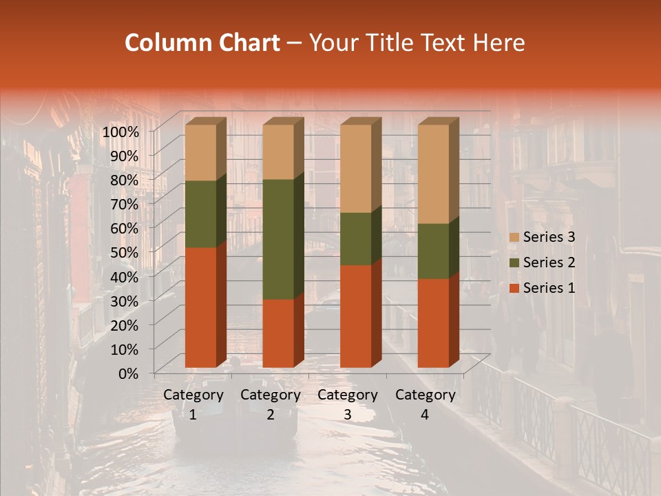 Water Cannel Colorful PowerPoint Template