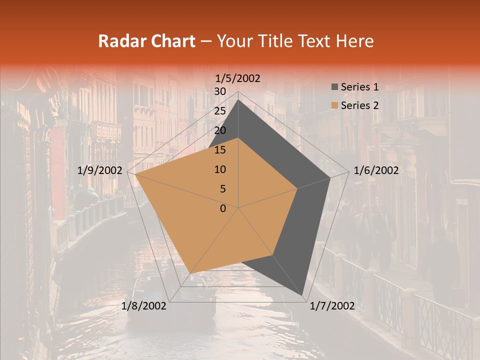 Water Cannel Colorful PowerPoint Template