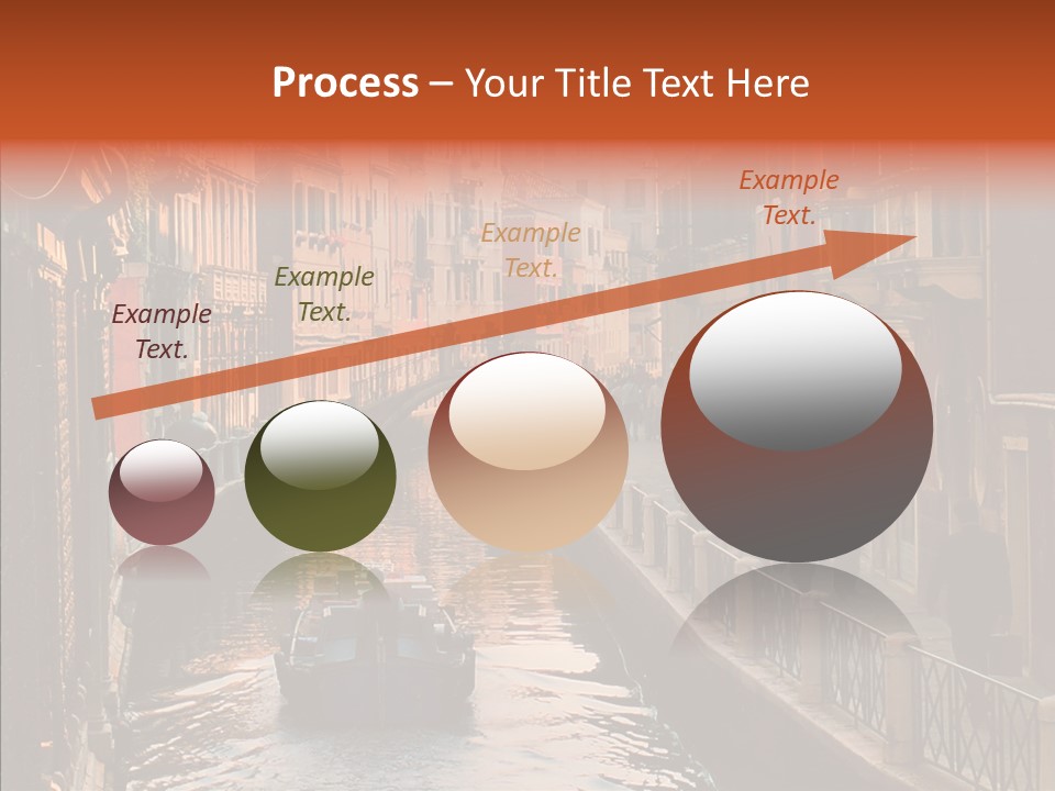 Water Cannel Colorful PowerPoint Template