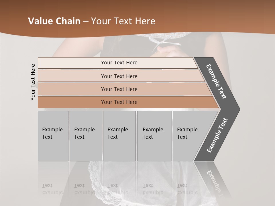 Smiling Maid Youth PowerPoint Template