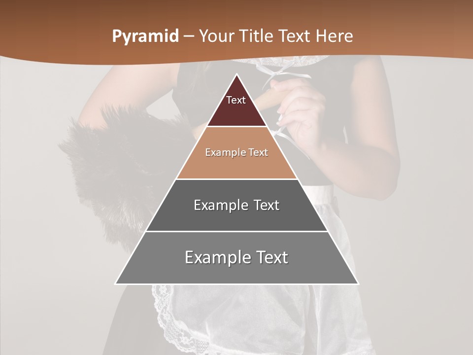 Smiling Maid Youth PowerPoint Template