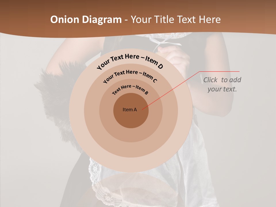 Smiling Maid Youth PowerPoint Template