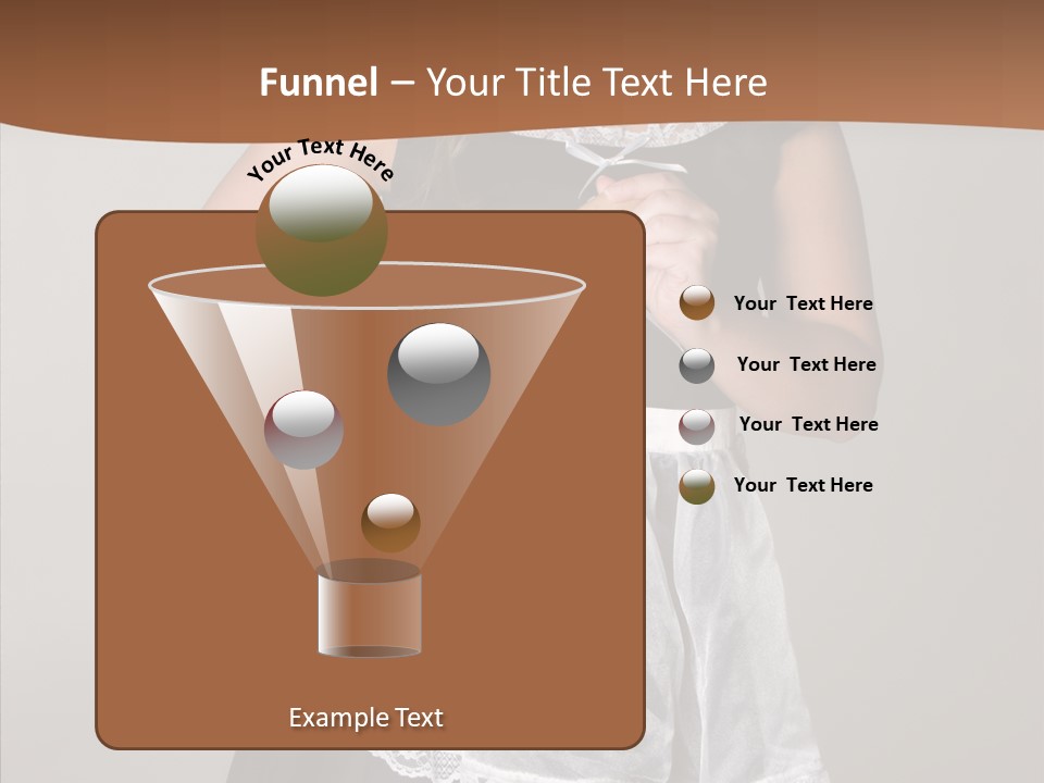 Smiling Maid Youth PowerPoint Template