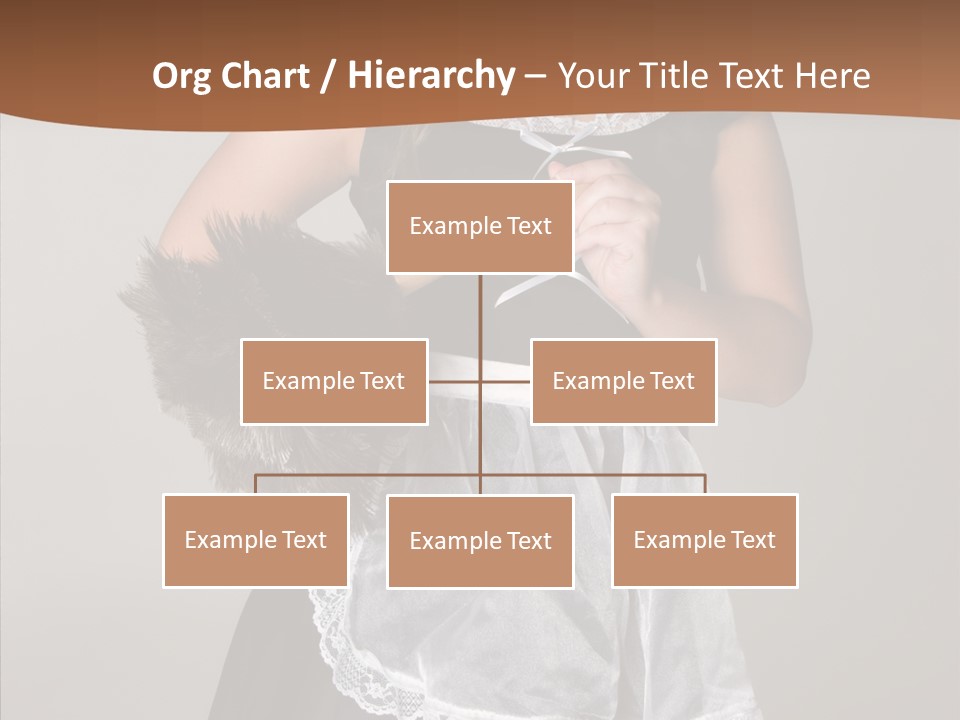 Smiling Maid Youth PowerPoint Template