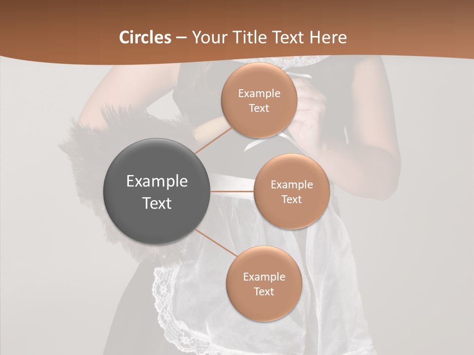 Smiling Maid Youth PowerPoint Template