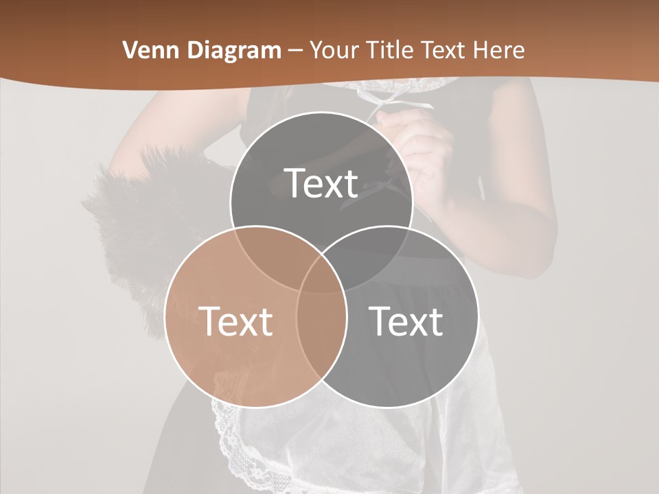 Smiling Maid Youth PowerPoint Template