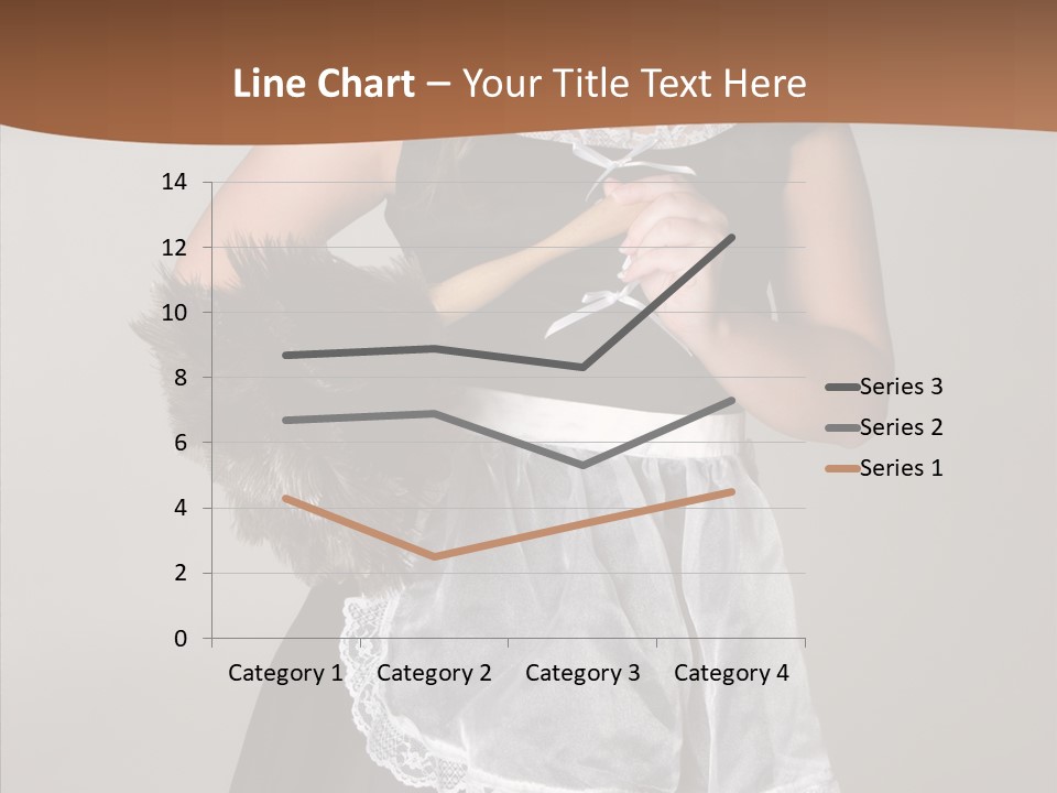 Smiling Maid Youth PowerPoint Template