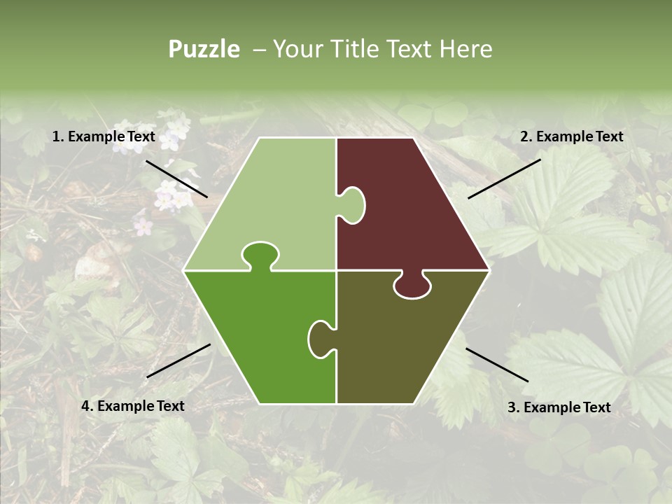 Generic Grass Leafs PowerPoint Template