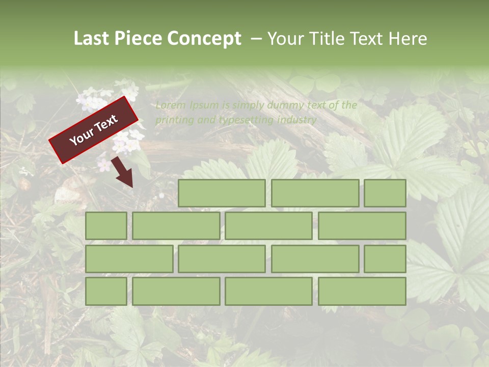 Generic Grass Leafs PowerPoint Template