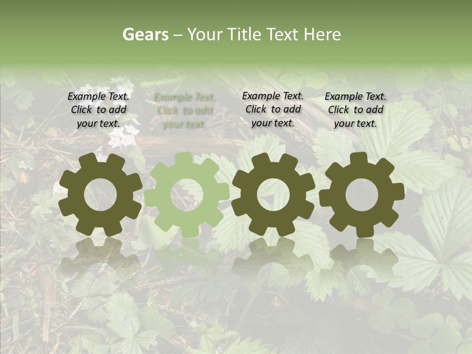 Generic Grass Leafs PowerPoint Template