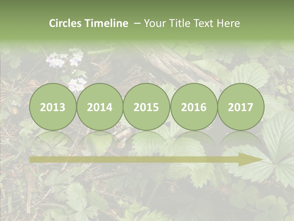 Generic Grass Leafs PowerPoint Template