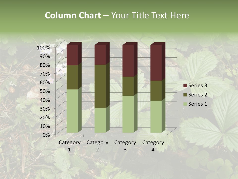 Generic Grass Leafs PowerPoint Template