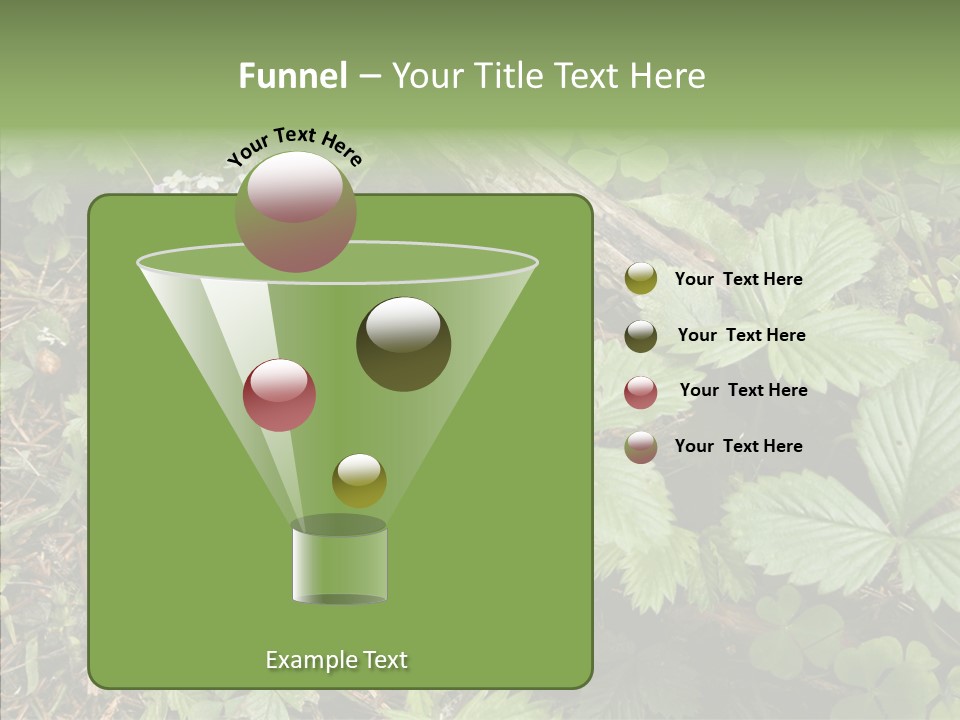 Generic Grass Leafs PowerPoint Template