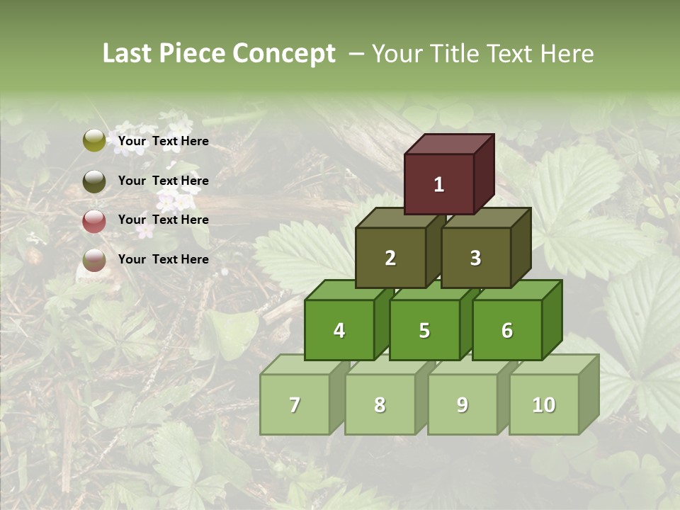 Generic Grass Leafs PowerPoint Template