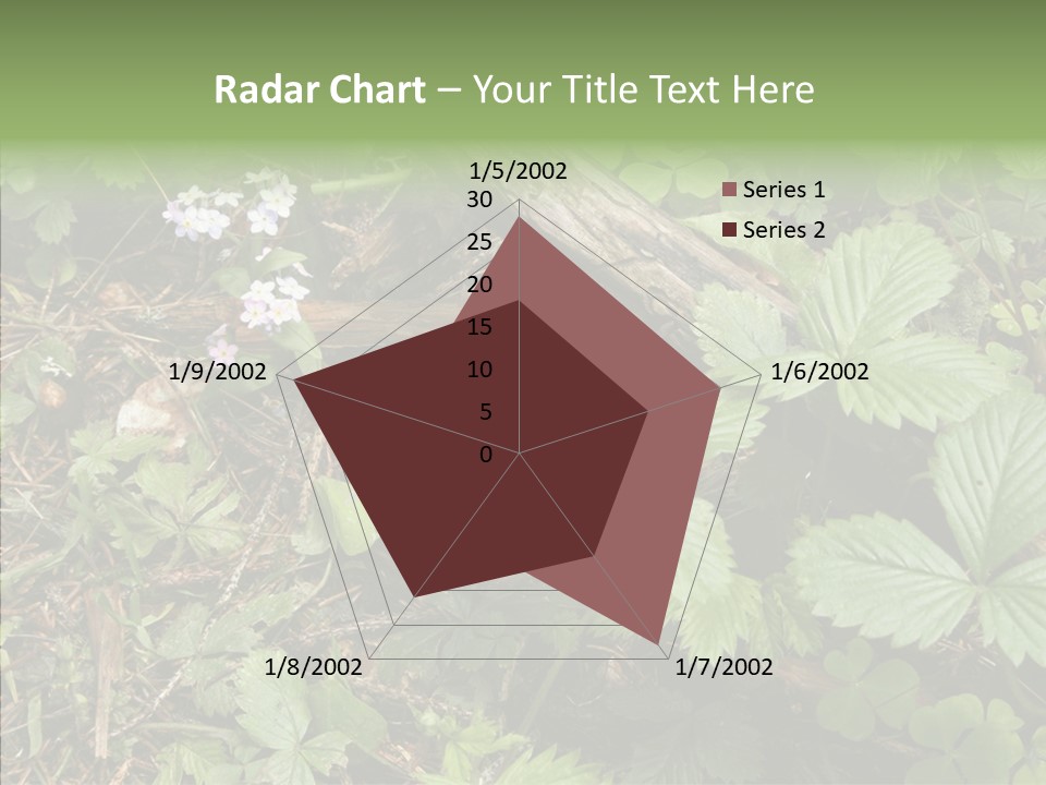 Generic Grass Leafs PowerPoint Template