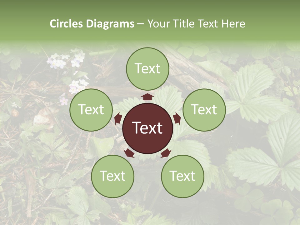 Generic Grass Leafs PowerPoint Template