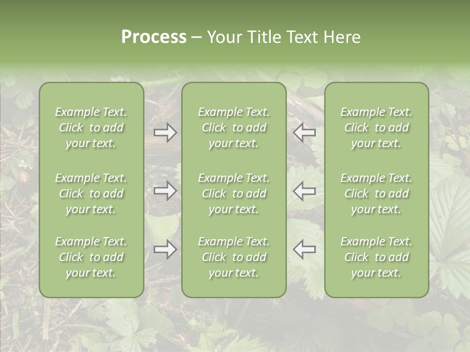 Generic Grass Leafs PowerPoint Template