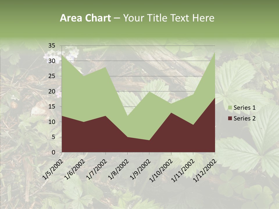 Generic Grass Leafs PowerPoint Template