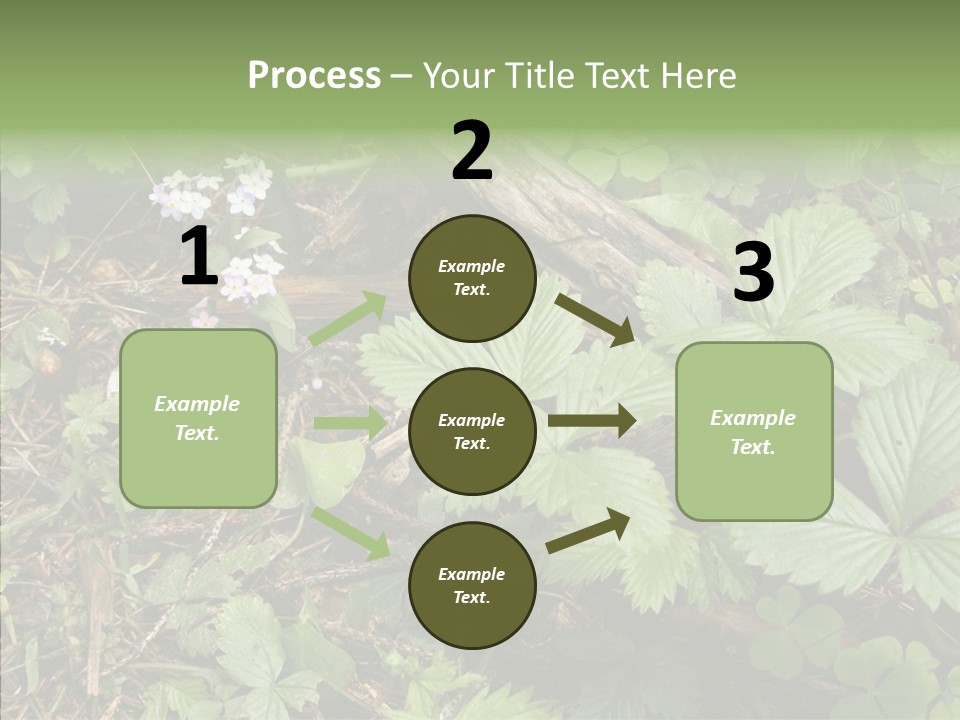 Generic Grass Leafs PowerPoint Template