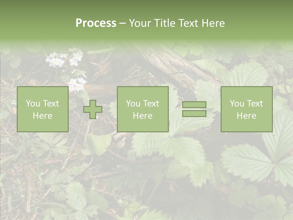 Generic Grass Leafs PowerPoint Template
