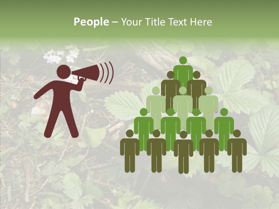 Generic Grass Leafs PowerPoint Template